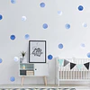 Luna llena azul | Vinilo sticker pared