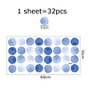 Luna llena azul | Vinilo sticker pared