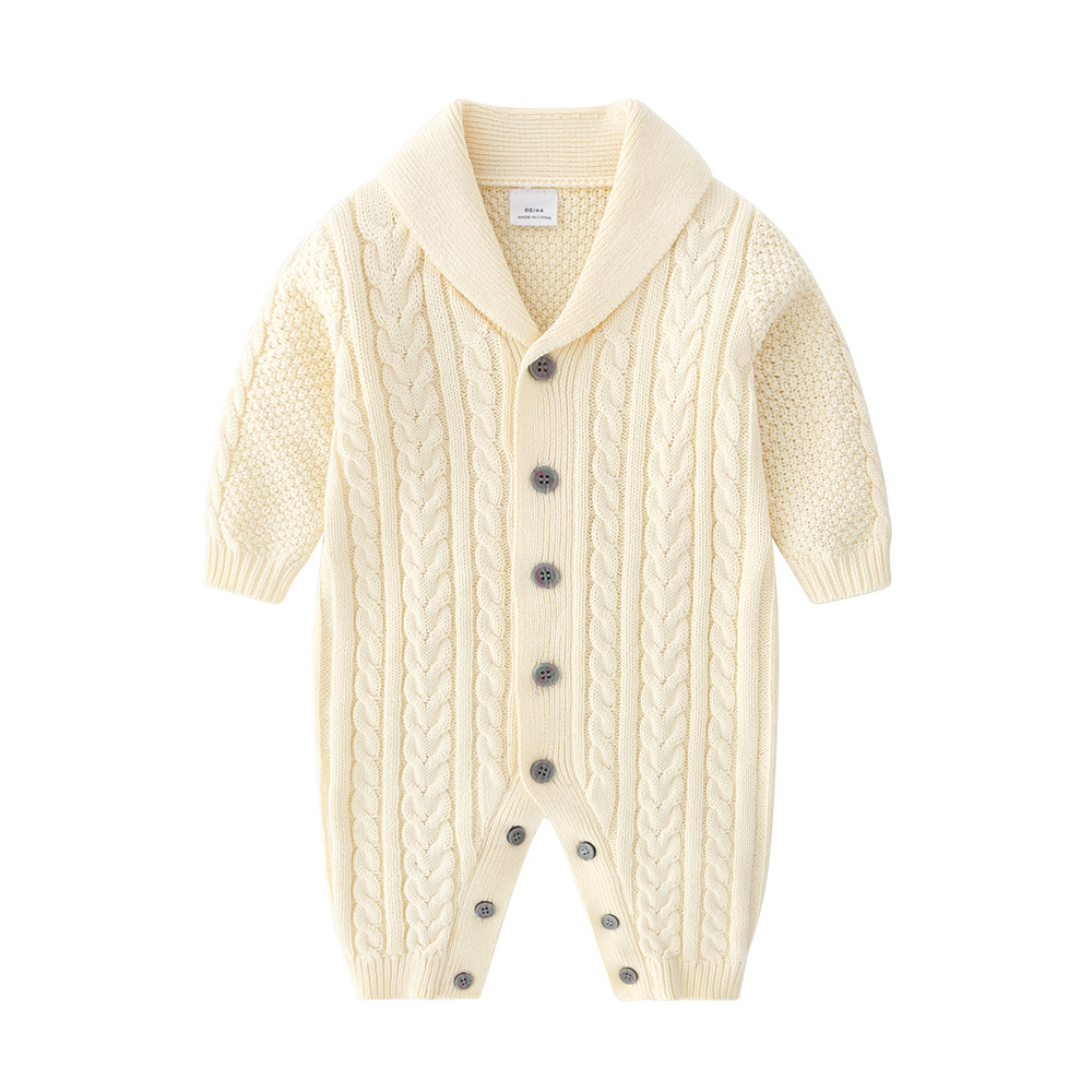 Baby Elegante | Enterito beige niño 1
