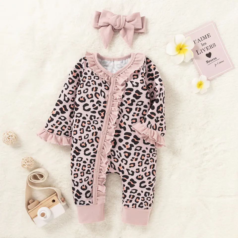 Baby animal print | Enterito bebé niña 1