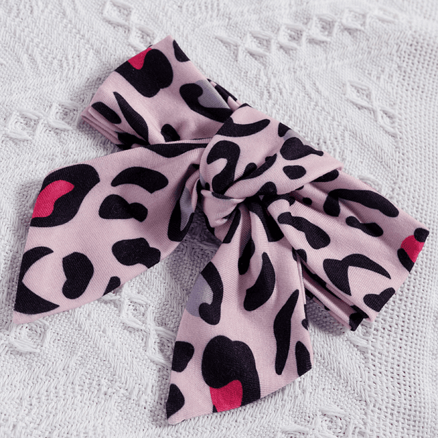 Animal print | Conjunto vestido, pilucho y cintillo