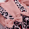 Animal print | Conjunto vestido, pilucho y cintillo