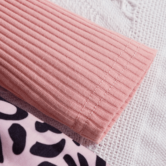 Animal print | Conjunto vestido, pilucho y cintillo