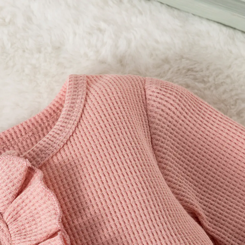 Aesthetic | Conjunto enterito rosado niña 3