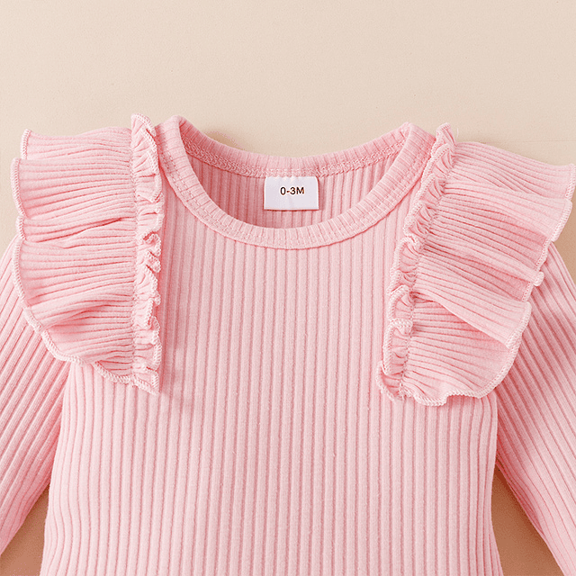 Dulzura mía | Conjunto pilucho, pantalones y cintillo