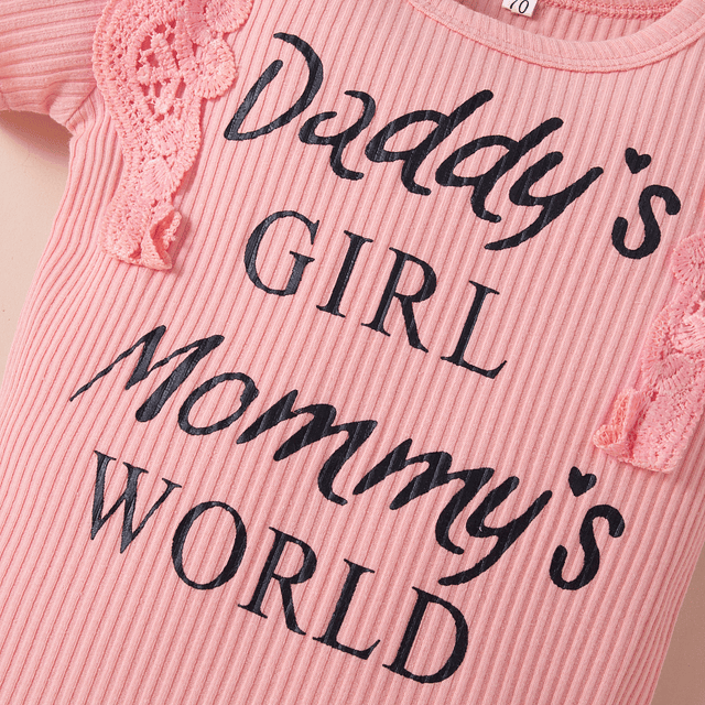 Daddy´s Girl | Conjunto pilucho, pantalones y cintillo
