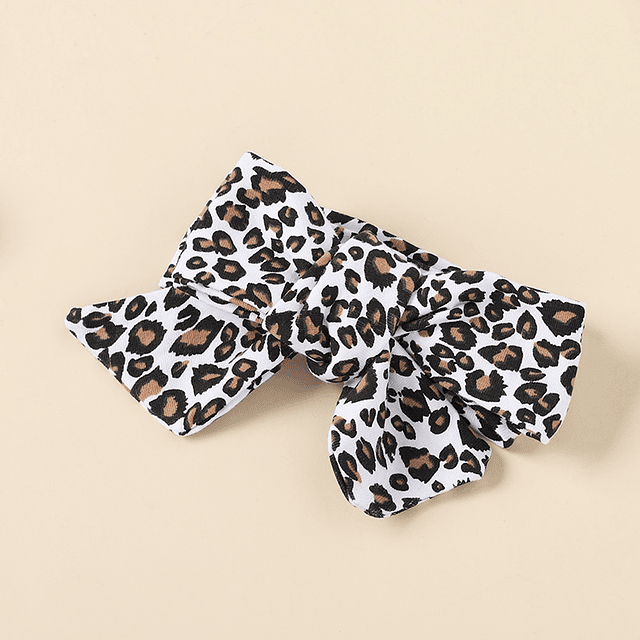 Animal print | Conjunto pilucho, pantalón corto y cintillo