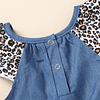 Animal print | Conjunto pilucho, pantalón corto y cintillo