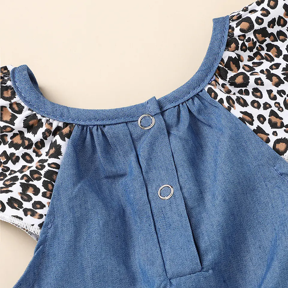 Animal print | Conjunto pilucho, pantalón corto y cintillo 4