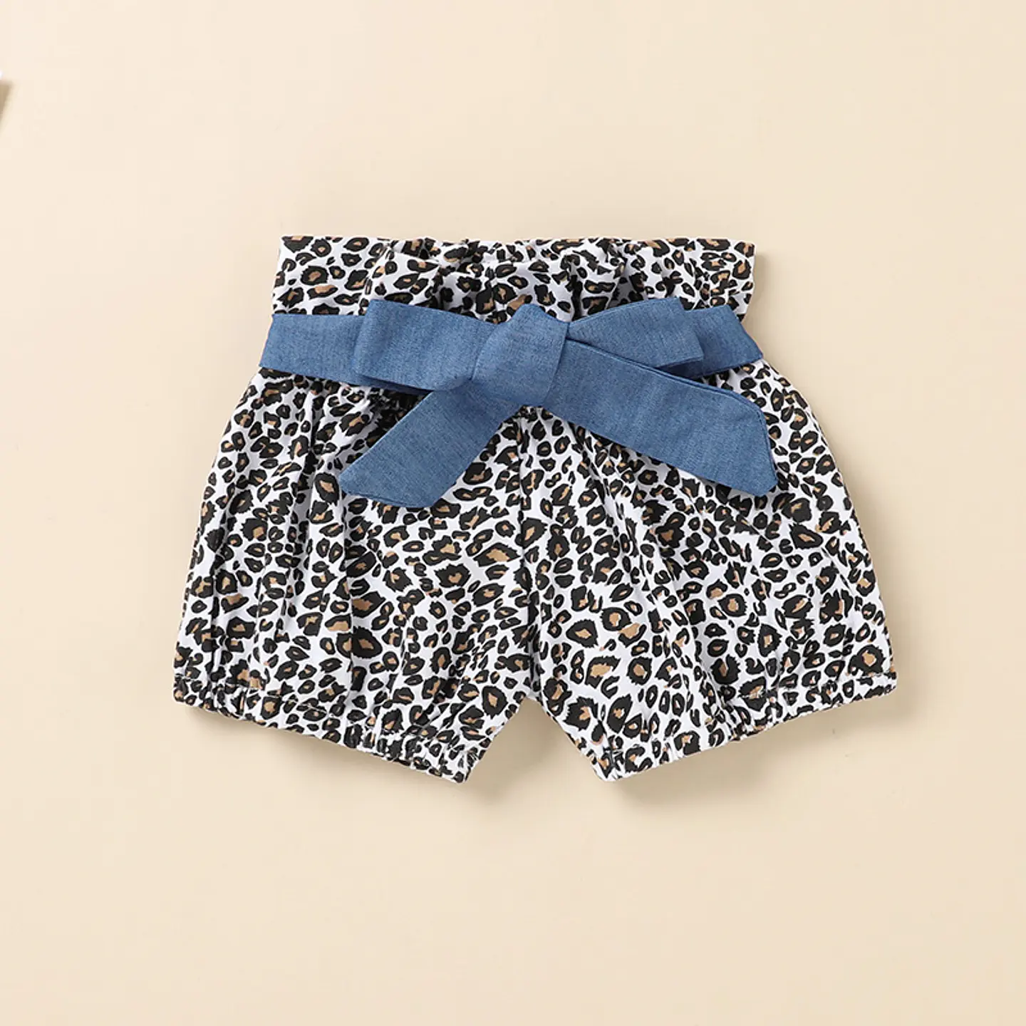 Animal print | Conjunto pilucho, pantalón corto y cintillo 8