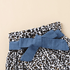 Animal print | Conjunto pilucho, pantalón corto y cintillo