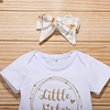 Little Sister | Conjunto pilucho, pantalones y cintillo