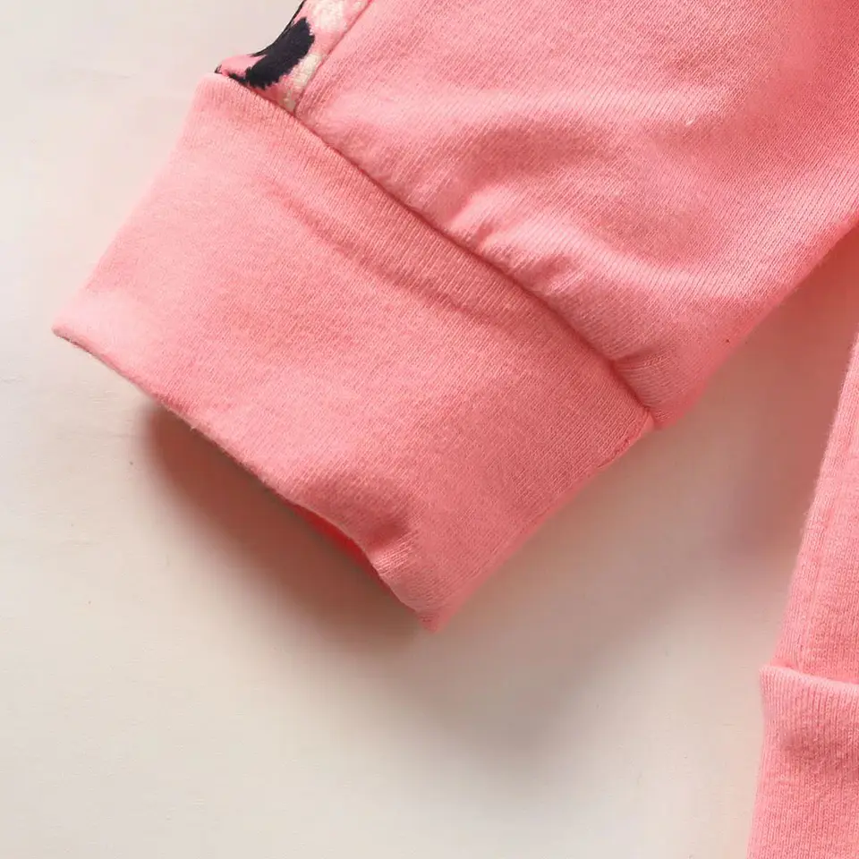Set Bebé Niña 3 Piezas Polerón, Pantalón y Cintillo 5