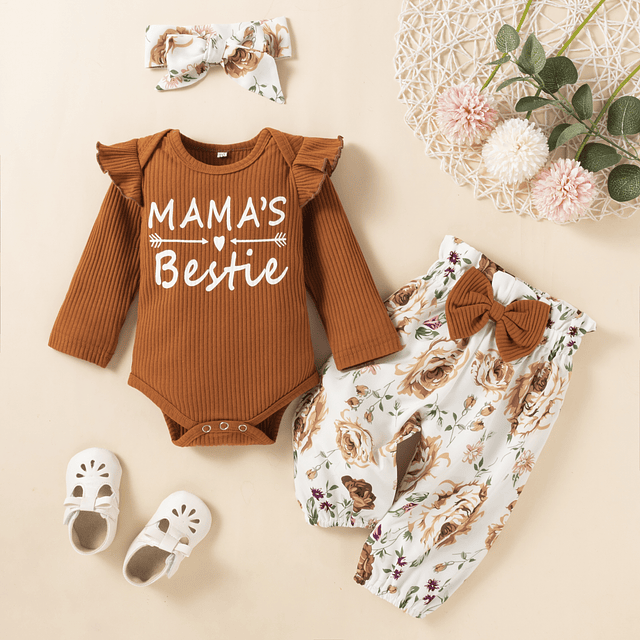 Mama´s Bestie | Conjunto pilucho, pantalón y cintillo