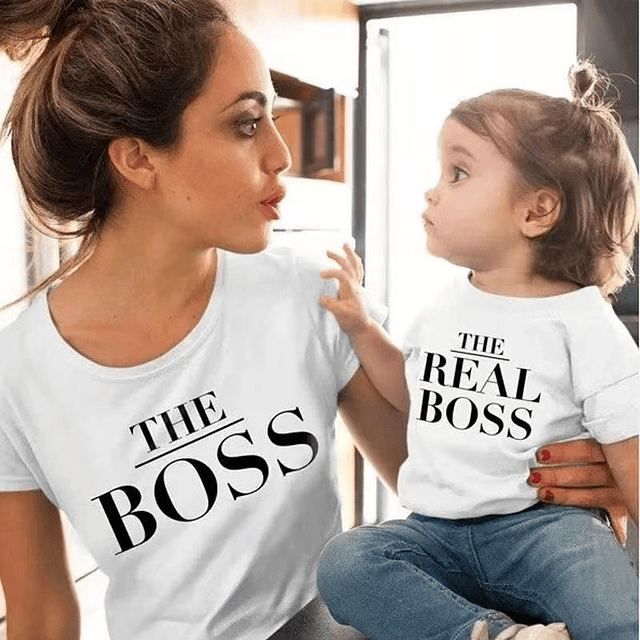 The real boss | Conjunto poleras Mamá e Hija