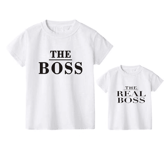 The real boss | Conjunto poleras Mamá e Hija