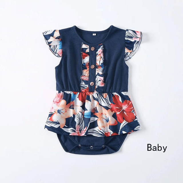 Hawai baby | Conjunto vestidos familia