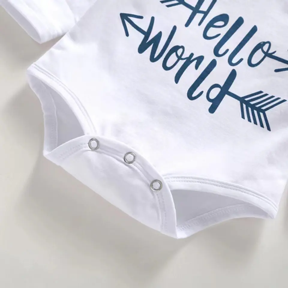 Hello world | Conjunto pilucho, pantalón y gorrito 2