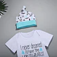 Daddy is the best | Conjunto pilucho, pantalón y gorrito - Miniatura 3