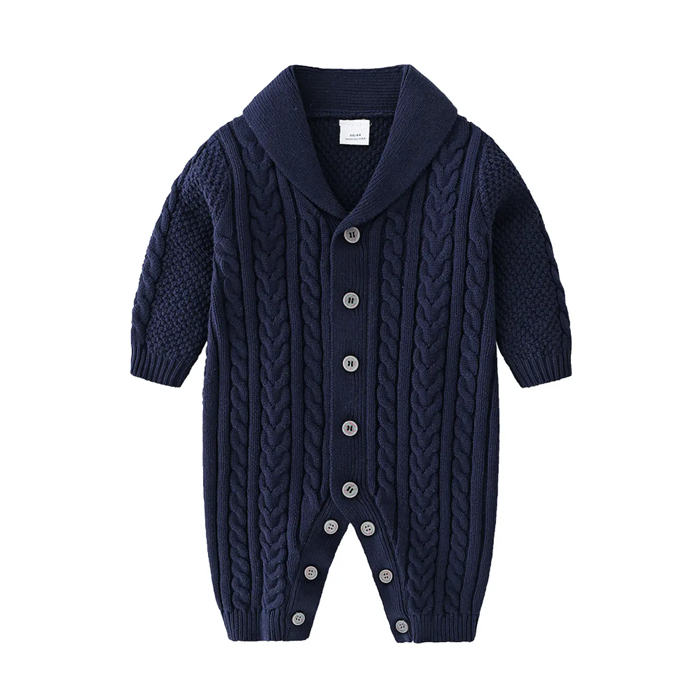 Baby Elegante | Enterito azul niño 1