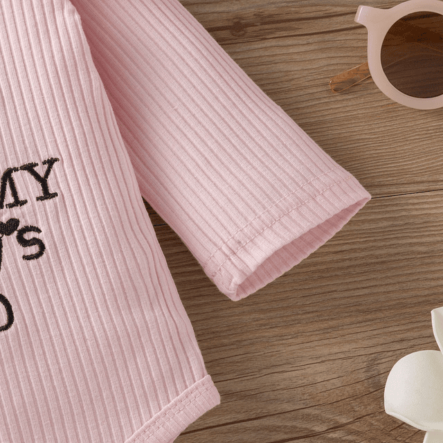 Florecilla | Conjunto pilucho, pantalón y cintillo niña