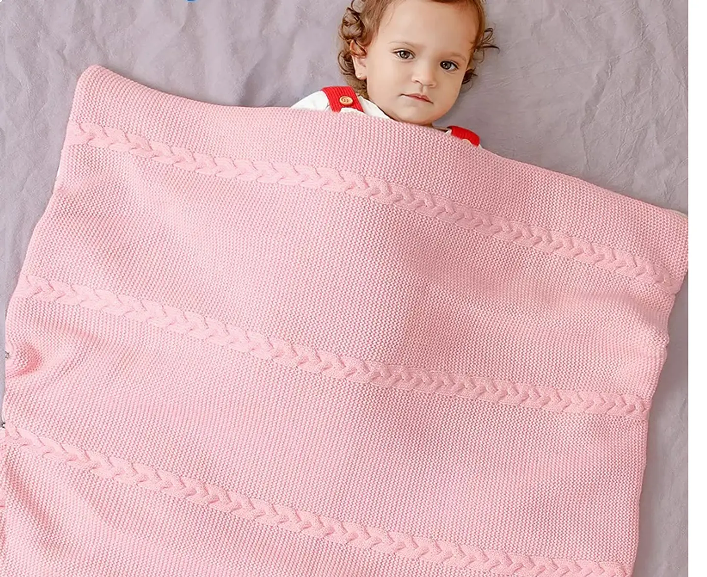 Little Princess | Manta saquito rosado 2
