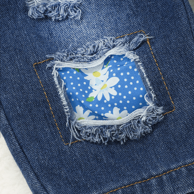 Alegría mía | Conjunto polera, jeans y cintillo- COPIAR