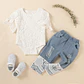 Topísima OMG | Conjunto pilucho encaje y jeans - Miniatura 2