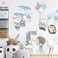 Sticker de Pared Infantil Sweet Girl Unicornio 2x (90x30 cm) vinilo - Miniatura 2