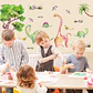 🦕 Baby Sweet Dinos en Acuarela | Set de 4 Láminas 90x30 cm | Vinilo Sticker de Pared Infantil - Miniatura 5