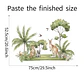 The Jungle 2 (70X24) | Vinilo sticker pared - Miniatura 7