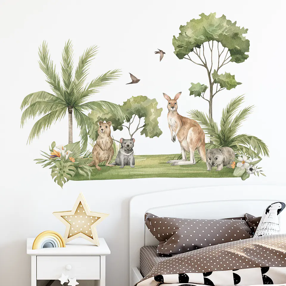 The Jungle 2 (70X24) | Vinilo sticker pared 5