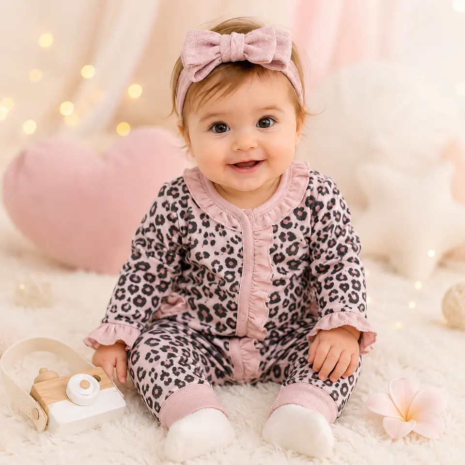 Baby animal print | Enterito bebé niña 2