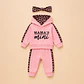 Set Bebé Niña 3 Piezas Polerón, Pantalón y Cintillo - Miniatura 1