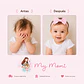 Pack 3 Cintillos para Bebé | Diademas Suaves y Ajustables rosado amarillo - Miniatura 4