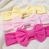 Pack 3 Cintillos para Bebé | Diademas Suaves y Ajustables rosado amarillo