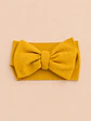 Pack 3 Cintillos para Bebé | Diademas Suaves y Ajustables rosados y amarillo grandes  - Miniatura 2