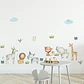 Aventura en la Selva | Set 4 Vinilos Decorativos Infantiles 90 × 30 cm - Miniatura 4