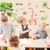 🦕 Baby Sweet Dinos en Acuarela 2 Láminas 90x30 cm | Vinilo Sticker de Pared Infantil