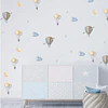 Viaje entre las Nubes | Lámina Vinilo Decorativa Infantil 60 × 30 cm