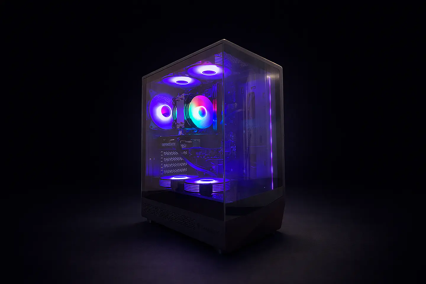 PC Gamer RED ICE v2 | RTX 5060 8GB | AMD Ryzen 7 5700x | Con WIFI y BT 1