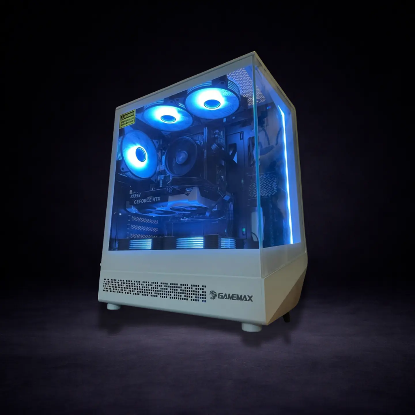 PC gamer RTX 5050 8GB | AMD Ryzen 5 5500 | Con WIFI y BT 1