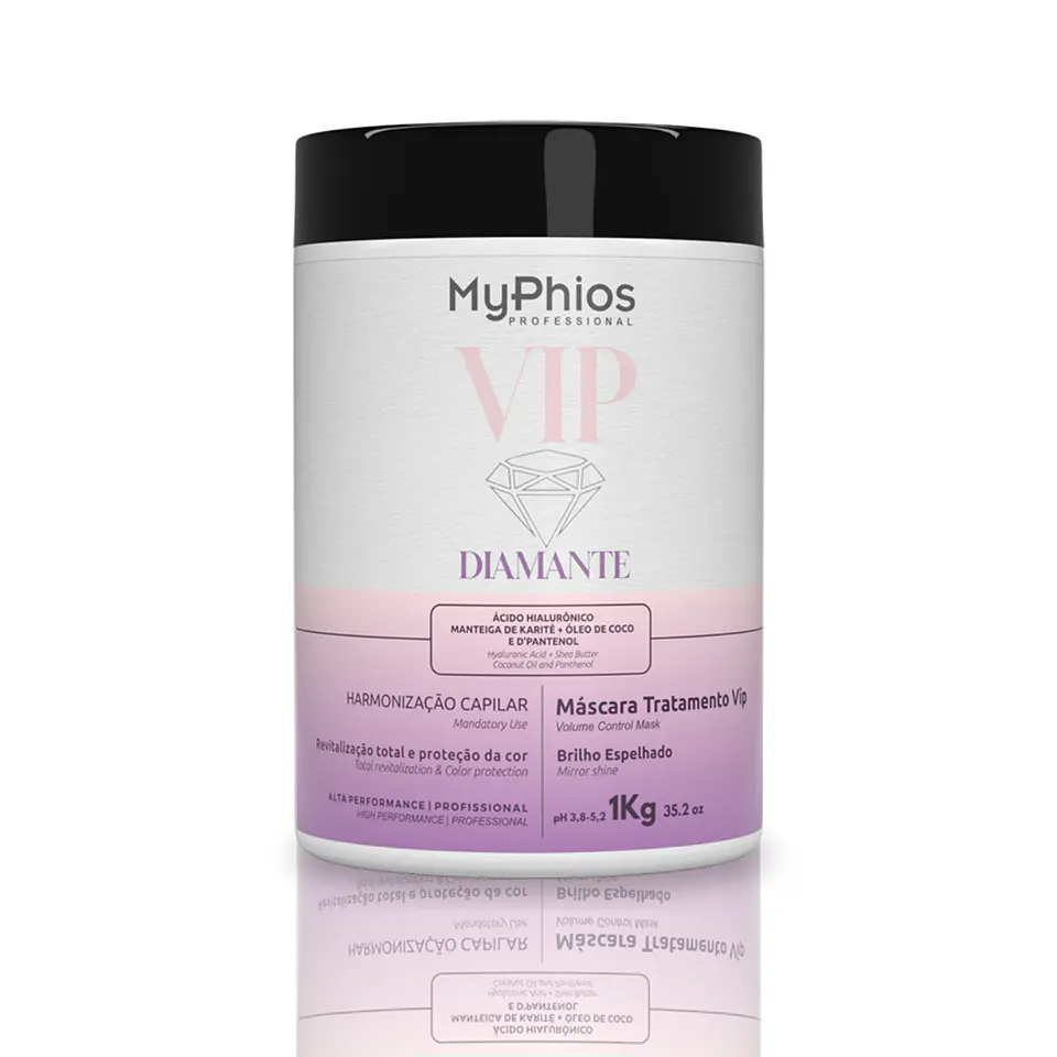 Mascarilla VIP DIAMANTE de Armonización Capilar 1 Kg MyPhios 1