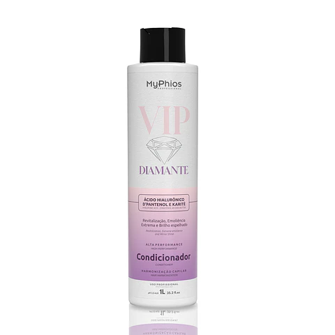 Acondicionador VIP DIAMANTE de Armonización Capilar 1 Lt MyPhios