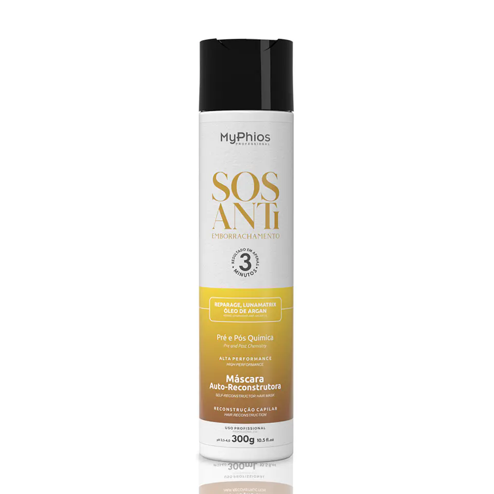 Mascarilla SOS Reconstructor Capilar de Tratamiento Anti elasticidad 300 gr MyPhios 1