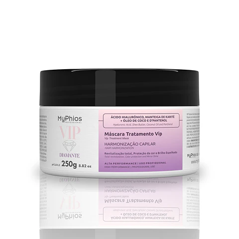Mascarilla VIP DIAMANTE de Armonización Capilar 250 gr MyPhios