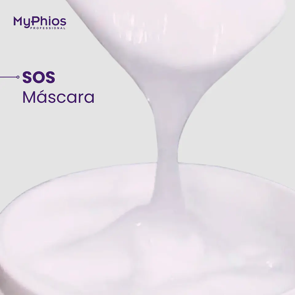 Mascarilla SOS Reconstructor Capilar de Tratamiento Anti elasticidad 1 kg MyPhios 2