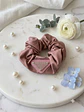 Petra Leather Scrunchie - thumbnail 4