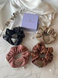 Petra Leather Scrunchie - thumbnail 1