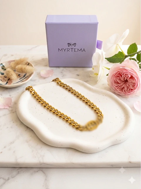 Gia Bold Chain Κολιέ